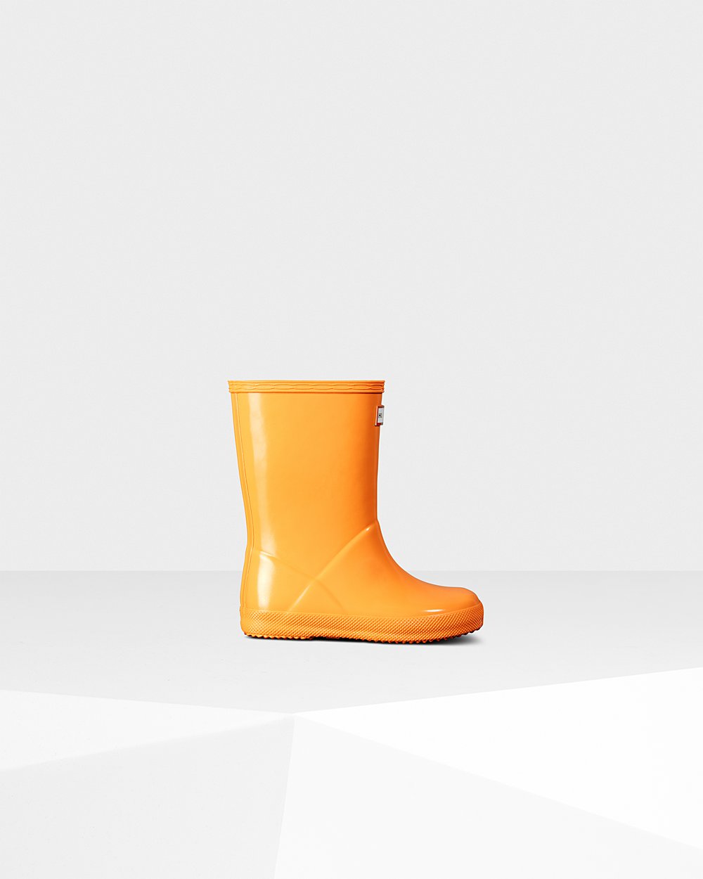 Galochas Hunter Criança Laranja - Original First Classic Gloss - 39GMQJTOK